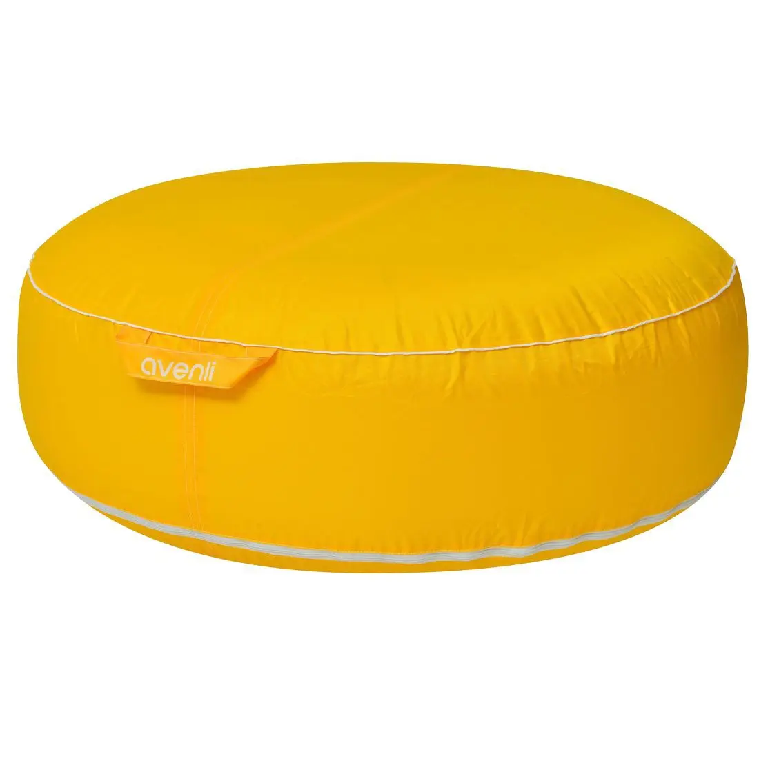 Avenli Pouf I Sitzkissen 98x38cm Hocker Gartenhocker Sitzkissen Sitzsack aufblasbar Outdoor Indoor