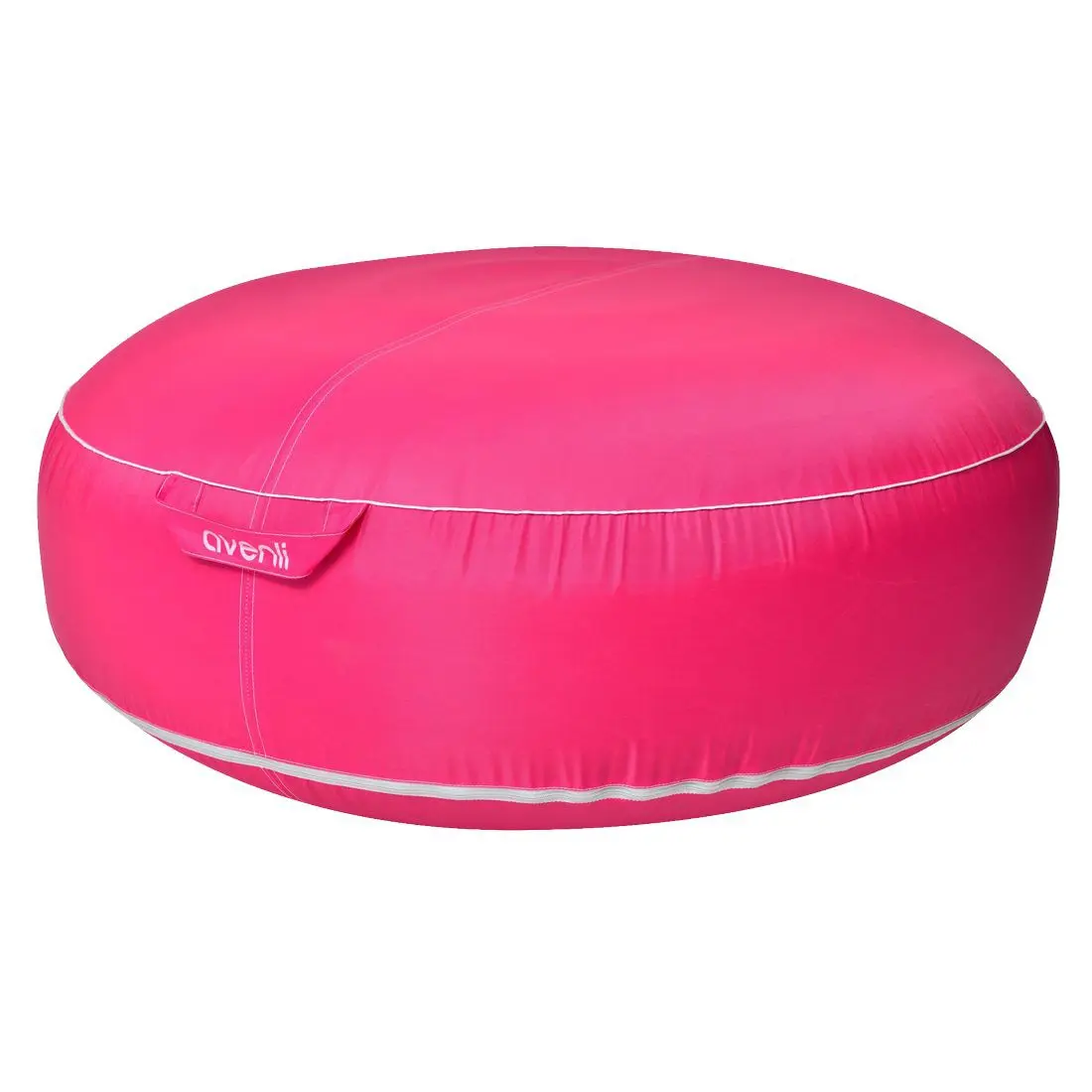 Avenli Pouf I Sitzkissen 98x38cm Sitzsack aufblasbar gewebeverstärkter Bezug wasserfest Outdoor pink