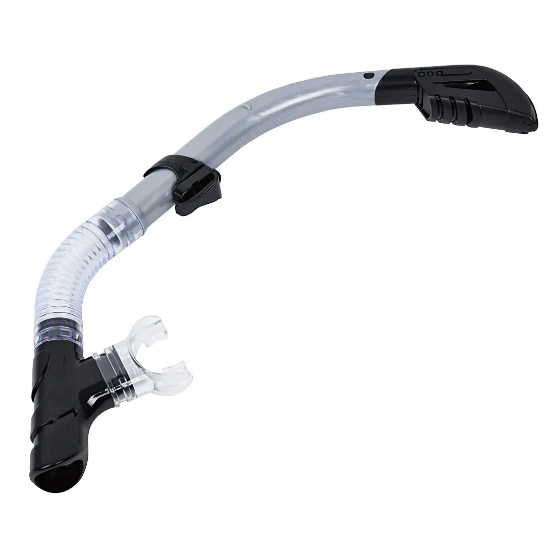 Jilong Dry Plus Komfort Schnorchel Soft Silikon Mundstück DRY System, Tauchen Schnorcheln Schwimmen