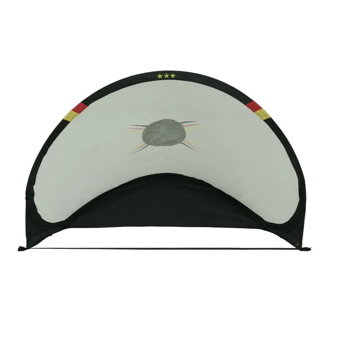 10T Soccer Goal Pop-Up Tor mobiles Fußballtor 120x90cm selbstaufstellendes Minitor für Fußball Fans