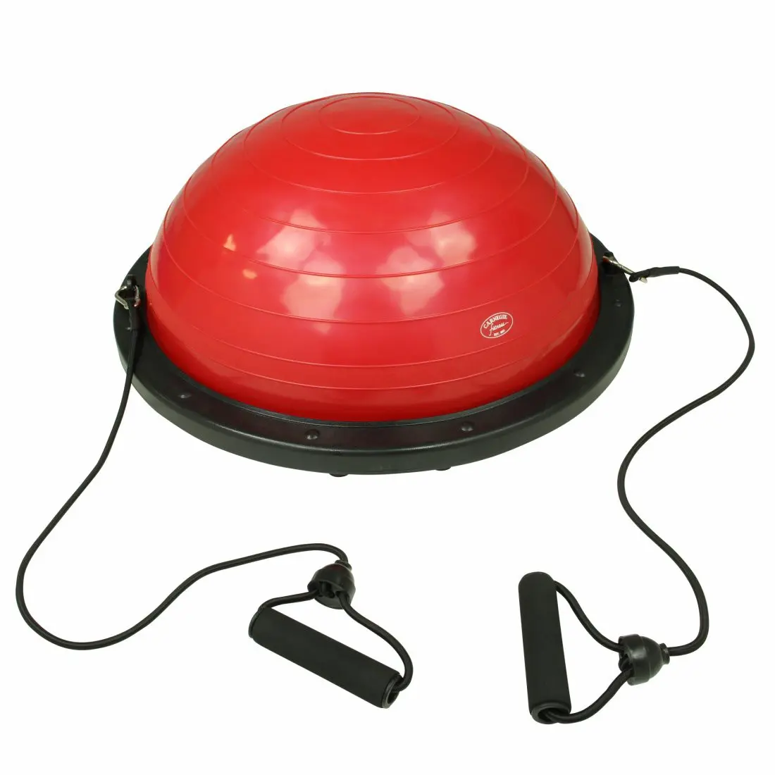 Carnegie Balance Ball Gleichgewichtstrainer Balance Board mit Widerstandsbändern Zugbänder & Pumpe
